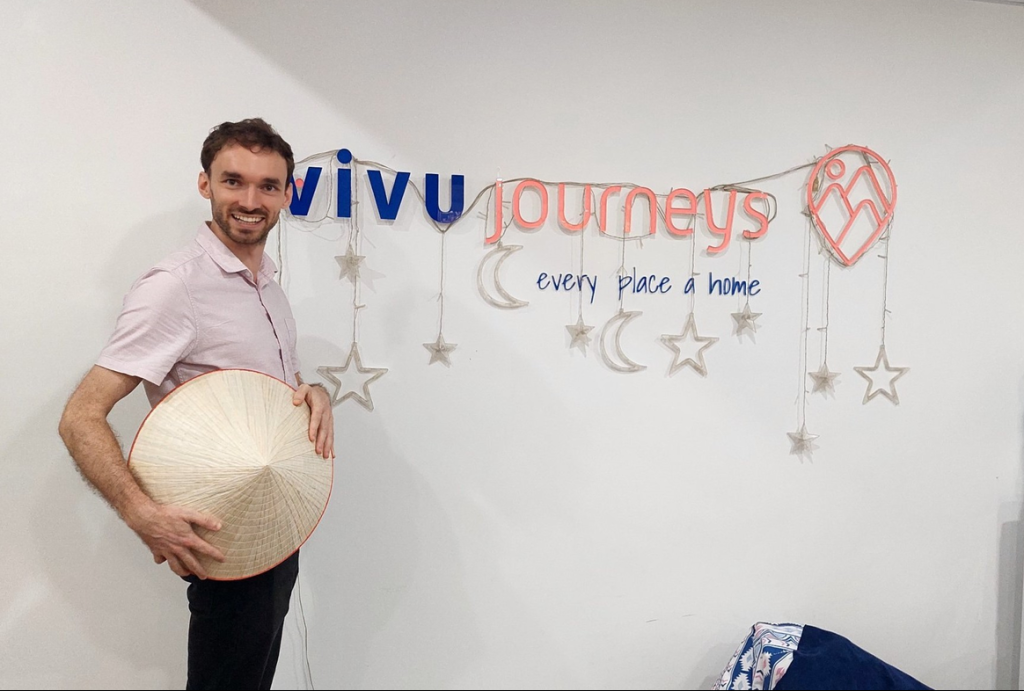 What makes this Briton so fond of the vibrant Hanoi?